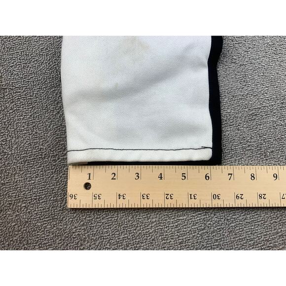 Revice Ex Boyfriend On & Off Again Jeans 25 Black White Button - Picture 8 of 15